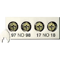 Image of LUA1C20 - Auxiliary contact block 2 NO/0 NC LUA1C20