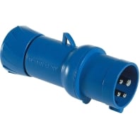 Image of PKX32M423 - CEE plug 32A 2p 6h 230 V (50+60 Hz) blue PKX32M423