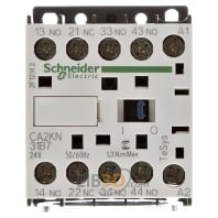 Image of CA2KN31-B7 - Auxiliary relay 24VAC 1NC/ 3 NO CA2KN31-B7