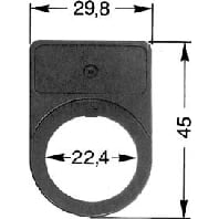 Image of 3SB1901-2AA - Label for control devices 3SB1901-2AA