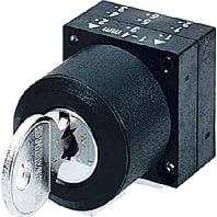 Image of 3SB3000-4DD11 - Key actuator silver IP66 3SB3000-4DD11