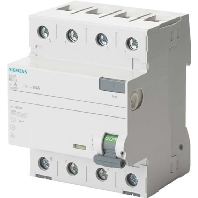 Image of 5SV3346-6KL - Residual current breaker 4-p 63/0,03A 5SV3346-6KL