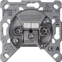 Image of 5TG2484 - Antenna loop-through socket for antenna 5TG2484