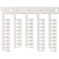 Image of 8WA8847-2AC (100 Stück) - Label for terminal block 6,2mm 8WA8847-2AC