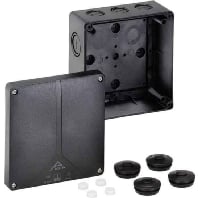 Image of Abox-i 100-L/sw - Surface mounted box 140x140mm Abox-i 100-L/sw