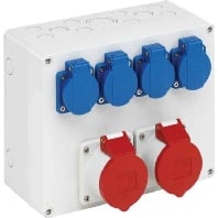 Image of STG 024 - CEE-Socket combination wall mount IP44 STG 024