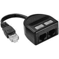 Image of J00029A0006 - Adapter RJ45 8(8) / 2x RJ45 8(8) J00029A0006