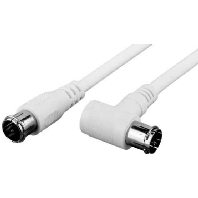 Image of FQ-FQW 150 - Coax patch cord F-Quick connector 1,5m FQ-FQW 150