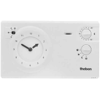 Image of RAM 725 - Clock thermostat analogue white RAM 725