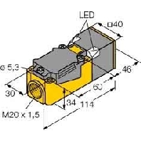 Image of Bi15-CP40-FZ3X2 - Inductive proximity switch 15mm Bi15-CP40-FZ3X2