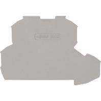 Image of 2000-2291 (25 Stück) - End/partition plate for terminal block 2000-2291