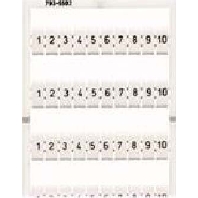 Image of 793-4502 - Label for terminal block 4mm white 793-4502