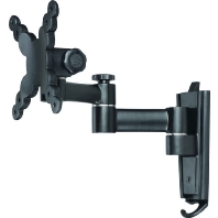 Image of WHS23 - Wall mount black for audio/video WHS23