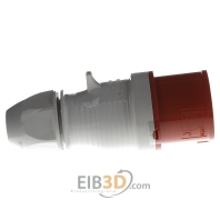 Image of 230 - CEE plug 32A 5p 6h 400 V (50+60 Hz) red 230