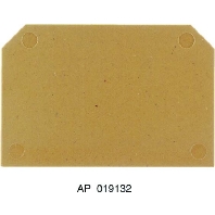 Image of AP SAKS1+3 KRG - End/partition plate for terminal block AP SAKS1+3 KRG