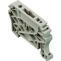 Image of EW 35 GR 7032 (50 Stück) - End bracket for terminal block EW 35 GR 7032