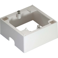 Image of DD99 - Surface mounted housing 1-gang white DD99