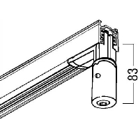 Image of 3CU ADAPT #60280071 - Electrical accessory for luminaires 3CU ADAPT #60280071