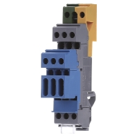 Image of D4/6 LNTP1 gn-ge (10 Stück) - Installation terminal block 17,8mm 30A D4/6 LNTP1 gn-ge