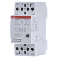 Image of ESB 24-04 24VAC/DC - Installation contactor 24VAC/DC ESB 24-04 24VAC/DC