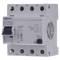 Image of RP4203 - Residual current breaker 4-p 25/0,03A RP4203