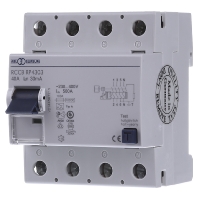 Image of RP4303 - Residual current breaker 4-p 40/0,03A RP4303