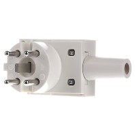 Image of 349.203 - Perilex plug 400V 16A white 349.203