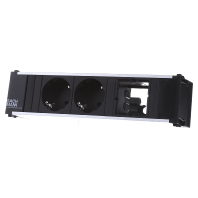 Image of 912.003 - Socket outlet strip black 912.003