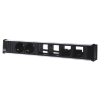 Image of 912.005 - Socket outlet strip black 912.005