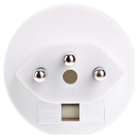 Image of 921.011 - Travel plug device single white 921.011