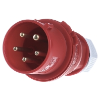 Image of 2148 - CEE plug 32A 5p 6h 400 V (50+60 Hz) red 2148