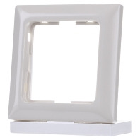 Image of 101122 - Frame 1-gang cream white 101122