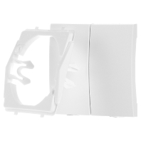 Image of 16231909 - Cover plate for switch/push button white 16231909