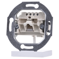 Image of 4568 - RJ45 8(4) Data outlet Cat.3 white 4568