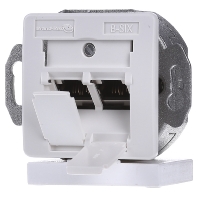 Image of BSCG245SU002 - RJ45 8(8) Data outlet Cat.6 white BSCG245SU002