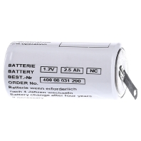 Image of 40066031290 - Rechargeable battery 2200mAh 1,2V 40066031290