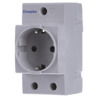 Image of RDS 6 - Socket outlet for distribution board RDS 6