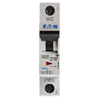 Image of FAZ-C3/1 - Miniature circuit breaker 1-p C3A FAZ-C3/1