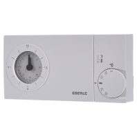 Image of easy 3 pt - Clock thermostat analogue white easy 3 pt