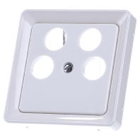 Image of 206054 - Plate coaxial antenna socket outlet 206054