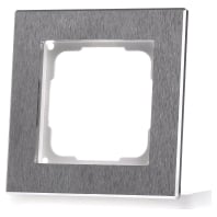 Image of QR1E-gw - Frame 1-gang stainless steel QR1E-gw