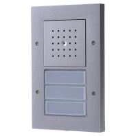 Image of 126765 - Door loudspeaker 3-button silver 126765 - special offer