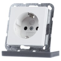 Image of 275527 - Socket outlet protective contact white 275527