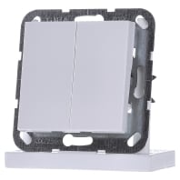 Image of 2860201 - Series switch flush mounted white 2860201