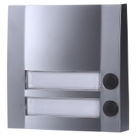 Image of DOMOLUX DUO SIM/SW - Doorbell surface mounted with name plate DOMOLUX DUO SIM/SW