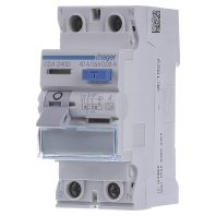 Image of CDA240D - Residual current breaker 2-p 40/0,03A CDA240D