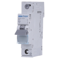 Image of MBS106 - Miniature circuit breaker 1-p B6A MBS106