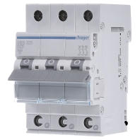 Image of MBS325 - Miniature circuit breaker 3-p B25A MBS325