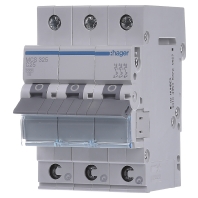 Image of MCS325 - Miniature circuit breaker 3-p C25A MCS325