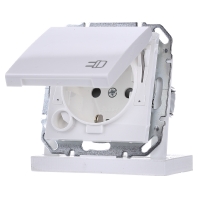 Image of WYS140 - Socket outlet protective contact white WYS140